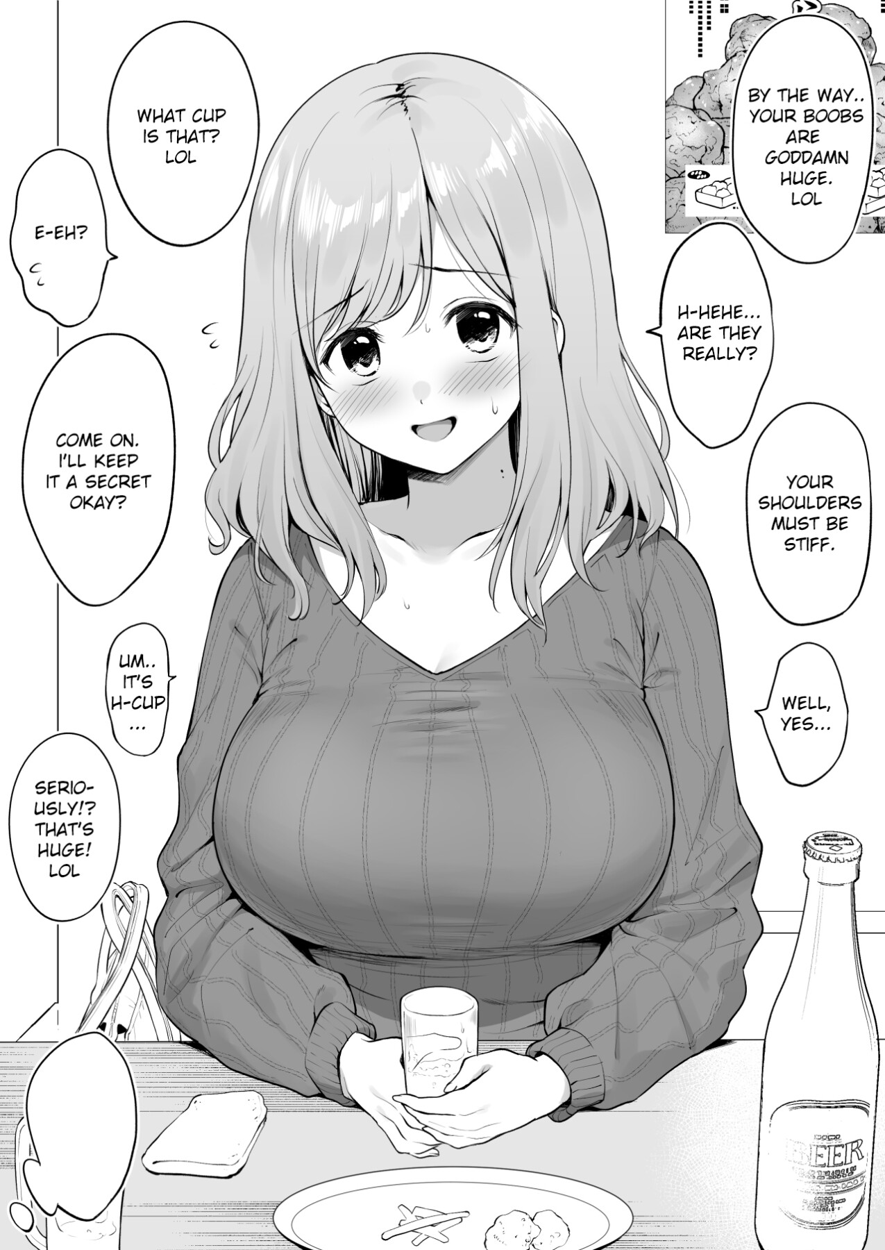 Hentai Manga Comic-Taking a Senior Back Home After a Drinking Party-Read-1